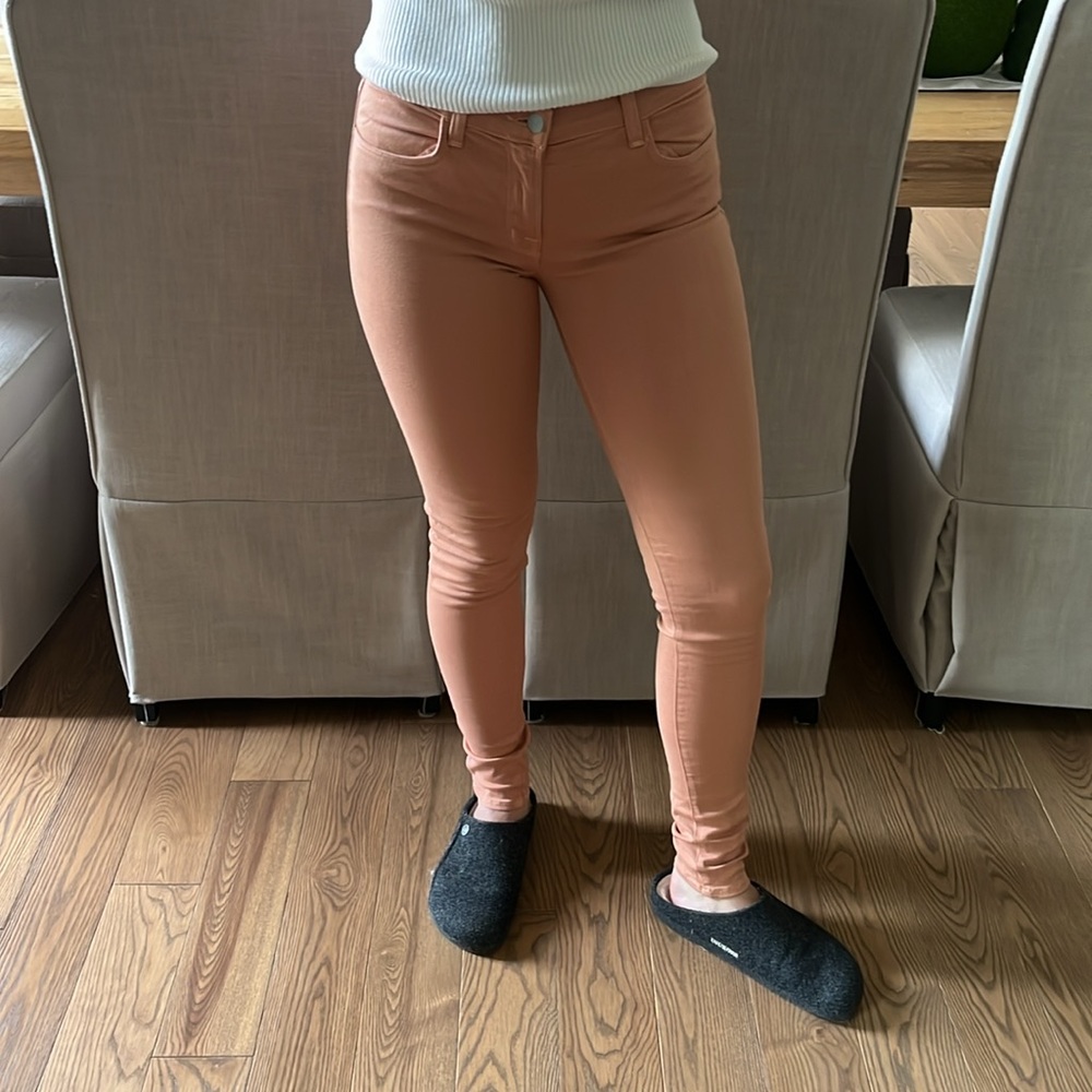 J Brand orange Skinny Jeans